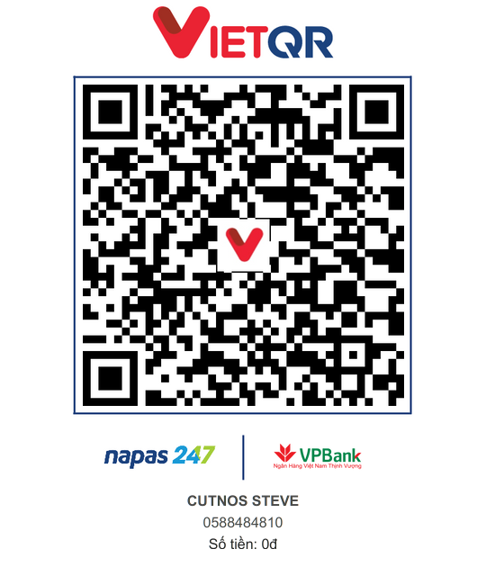 Ngân hàng VPBank VietQR Steve